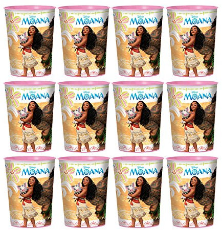 Disney Moana Becher, Weiß, 12 Stück