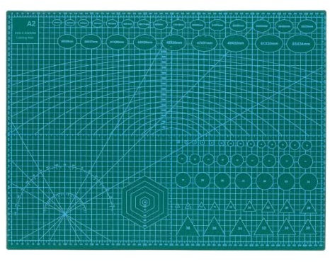 Garden Mile Large A2 Cutting Mat Self Healing and Heavy Duty Craft Board for Sewing Crafting Model Making Self Healing Cutting Mat A2 with Grid Lines for Accuracy Craft Supplies for Adults Kids