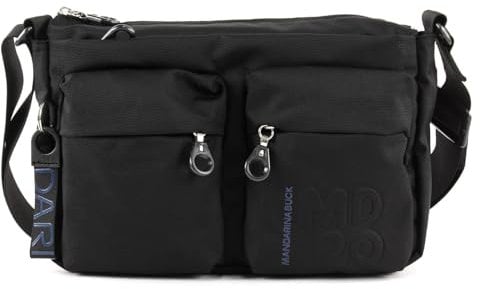 Mandarina Duck Damen Md 20 Rucksack, Schwarz, 28x18x9 (L x H W) EU