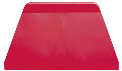 Teigabstecher mit Griffleiste 221x130 mm blau , rot, elfenbein ABS (rot)