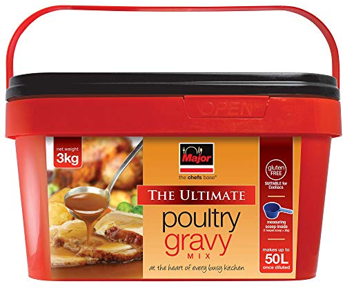 Major Gluten Free Poultry Gravy Mix - 1x3kg