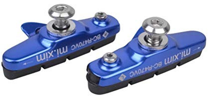 VORCOOL Bike Bremsbeläge V-Bremsbeläge, No No No Skid mit Shims und Muttern Blöcke Schuhe Blöcke für Rennrad Mountainbike BMX MTB