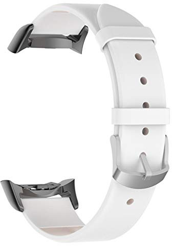 Meiruo Leder Ersatz Armband ür Samsung Gear Fit 2/Gear Fit 2 Pro(Colour 3)