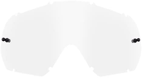 O'NEAL | Motocross-Brillen-Ersatzteile | Motorrad Enduro | Maximale Lichtdurchlässigkeit bei allen Bedingungen, 1,2 mm starke Linse mit 100% UV Schutz | B-10 Goggle Spare Lens | Clear | One Size