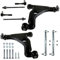 2x Querlenker Schrauben Satz 2x Spurstange 2x Koppelstange Vorderachse für Opel Astra G F67 F35 F48 F08 F07 F70 F69 für Zafira A F75