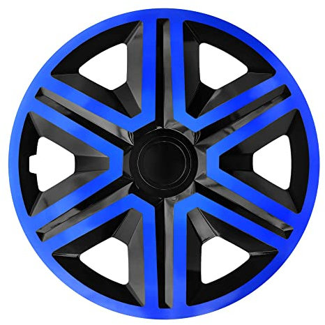 Radzierblende Action schwarz/blau 14 Zoll 4er Set