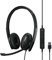 EPOS I SENNHEISER ADAPT 160T ANC USB - Auricolare con microfono - on-ear - cablato - cancellazione attiva del rumore - USB - Certificato per Microsoft Teams, Ottimizzato per UC