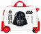 Star Wars Darth Vader Kinderkoffer, Weiß, 50 x 38 x 20 cm, starr, ABS, seitlicher Zahlenkombinationsverschluss, 34 l, 1,8 kg, 4 Räder, Handgepäck.