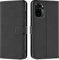 Verco Handyhülle für Xiaomi Redmi Note 10/10S Case [Kartenfächer/Aufstellfunktion], Schwarz