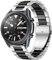 Netolo Metal Strap Compatible with Samsung Galaxy Watch 3/46mm, Huawei Watch GT2 46mm/GT2 Pro - Stainless Steel Strap for Samsung Gear S3, Black/Silver