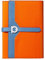 blocco note del taccuino Journal / Notebook, semplice diario addensato, Blocco note multifunzionale A5, diario lussuoso foderato per ufficio, casa, scuola, affari studente di affari ( Color : Orange )