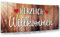 Herzlich Willkommen Banner I XL 160 x 60 cm I Wetterfest I Set inkl. Ösen und Kabelbinder I Begrüßung auf Feiern, Festen, Zuhause | Hochzeit, Geburtstag, Firmenfeier, Jubiläum | Überraschung Deko