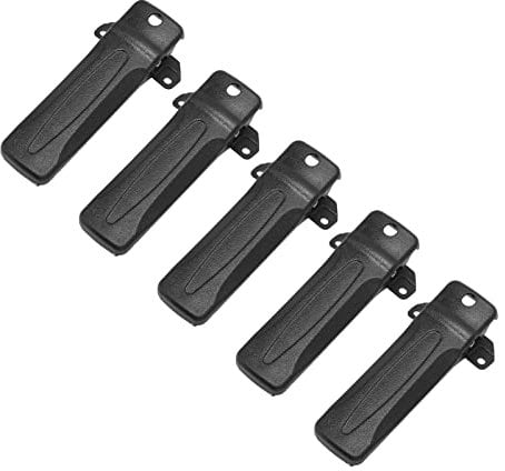 Annadue 5Pcs Replacement Walkie Talkie Belt Clip for TK3207 TK2207 TK3207G TK2207G Two Way Radios