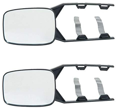 Wohnwagen Spiegel, Baceyong 2 Stück Abschleppverlängerung Flachspiegel Für Auto Wohnwagen Van Lkw Anhänger, Doppelglas Zusatzspiegel Auto Außen Universalspiegel