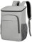 Lixada Thermo-Rucksack mit Kühlbox, Lunchbox, wasserdicht, zweistöckig, für Camping, Wandern, Picknick, Strand