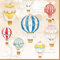 20 Servietten Reise mit dem Ballon | Heißluftballon | Urlaub | Sommer | Tischdeko | Decoupage | Serviettentechnik 33x33cm