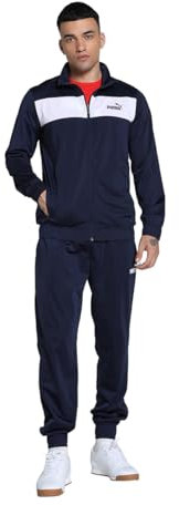PUMA Herren Poly Suit Cl Track Suit, PUMA Marineblau, XS