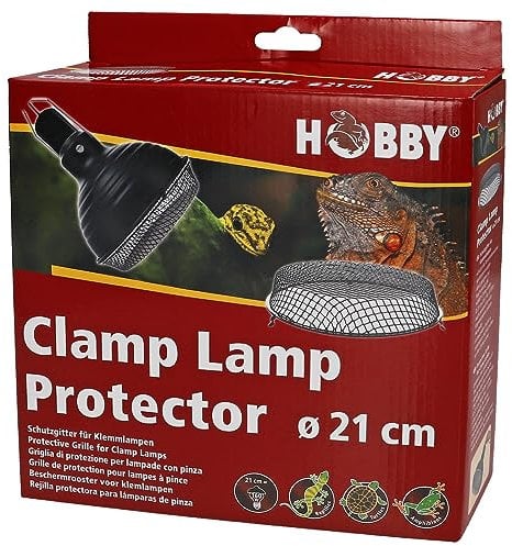 Hobby Clamp Lamp Protector 21 cm, Schutzgitter für Klemmlampen