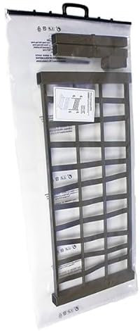 mille idee Kit Spalliera Singola Per Fioriera Ethica rettangolare Tortora Stefanplast Cm. 80x35h