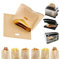 VOLWCO 20PCS Non Stick Toaster Bags Reusable and Heat Resistant 100% BPA & Gluten Free | Non Stick Toast Bag, Easy to Clean, Perfect for Grilled Cheese Sandwiches(16x16.5cm)