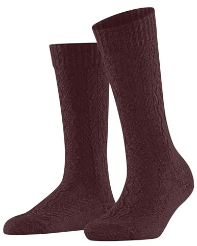 FALKE Damen Modish Fest Socken Wolle Viskose Kaschmir atmungsaktiv | mit Kaschmir