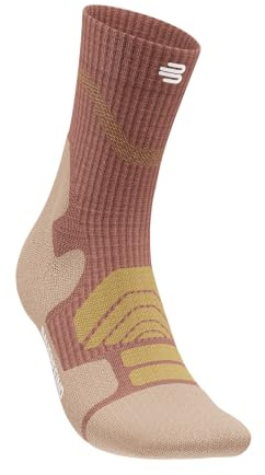 BAUERFEIND Wandersocken „Outdoor Merino Mid Cut Socks“ für Outdooraktivitäten wie Wandern (Trekking, Hiking), 1 Paar Sportsocken aus Wolle (Merino)