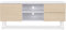 Iconik Interior Scandinavian Style Meuble TV en Bois - Design Scandinave - Norman Bois Naturel