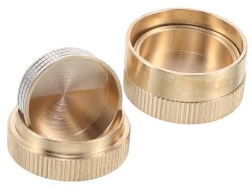 Kisangel Münztrick-Box Für Bühnenillusionen Gimmick-Accessoire Mit Metallmünzen Lustiges Trick-etui Für Manipulationen Und Zauberstücke Für Anfänger Und Profis