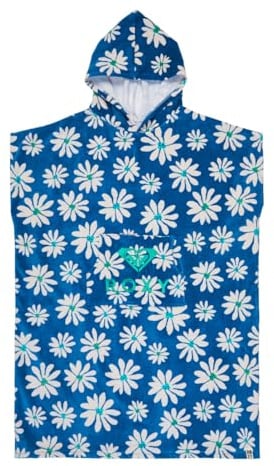Roxy Poncho-Handtuch für Damen, Bedruckt, Blau