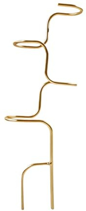 Genérico Estacas de Soporte para Plantas – 32x4.3cm de Metal Ajustable | Soporte para Monstera y Rosas | Tipo Orquídea Peonía Jardín Exterior