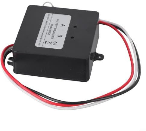 Equalizzatore attivo 24 V 48 V con indicatore LED – Smart Balancer per batterie LiFePO4 al litio al piombo acido – Protezione dall'inversione di polarità sistema di alimentazione solare (HA01)