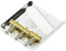 'Fender 009 1114 049 Saddle American Vintage Hot Rod Telecaster Bridge Assembly with Compensated Brass Saddles, Nickel