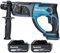 Makita DHR202Z 18V SDS + Hammer Drill with 2 x 5.0Ah BL1850 Batteries