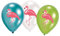 Amscan 9903333 - 6 Latexballoons Flamingo Paradise 27,5 cm / 11, Luftballons