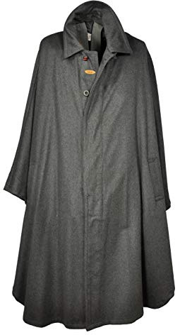 Hubertus klassischer Wetterfleck Lodenkotze Jagd Umhang grün Forest (XL (56/58))