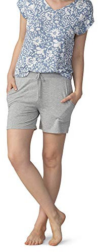 Mey Nachtwäsche Serie Sleepy & Easy Damen Yoga Pants Hellgrau-Melange 3XL(48)