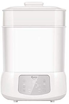 Stérilisateur de bouteille et sécheuse pour bébé, stérilisateur à vapeur électrique multifonctionnel 6 en 1 , écran LCD numérique pour la stérilisation, séchage, réservation, chauffage des aliments