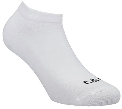 CMP - Tripack de chaussettes invisibles en bambou Wmn, Blanc, 39/42