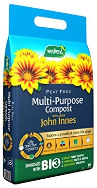 Westland Multi Purpose Peat Free Compost with John Innes 10L