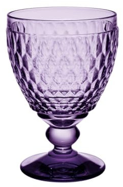 Villeroy & Boch – Boston Rotweinglas Lila, Spülmaschinenfest, Glas, Weinglas, Trinkgeschirr, Kristallglas