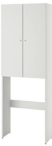 IKEA NYSJÖN Schrank für Waschmaschine, 65 x 190 cm, Weiß