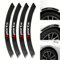 4pcs Zierstreifen für Autofelgen,kompatibel mit Mercedes-Benz GL X164 X166,Zierstreifen