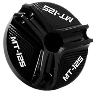 Öleinfülldeckel Stecker Abdeckung Motorrad Vorne Und Hinten Brems Flüssigkeit Reservoir Abdeckung CNC Motor Öl Einfülldeckel Für Ya&maha MT125 MT-125 2008-2020 2021 2022