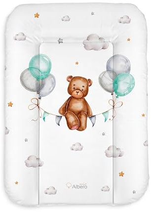 Baby Wickelauflage Träumer 70 x 50 cm - Waschbare Wickelunterlage für Unterwegs - Wickelauflage Zubehör - Wickelauflagen Bezüge - Wickeltischauflage Wickelaufsatz Wickeltasche