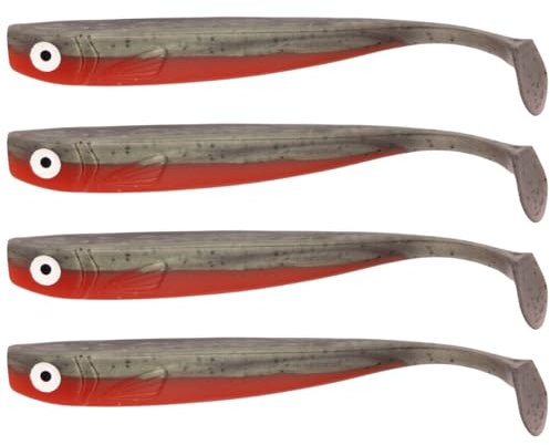 Zanderbait 16cm Törtel UV, Angelköder, Kunstköder, Zanderbait, Zanderköder, Softbait, Gummifisch, Gummiköder, Lieferumfang 4 Stück.