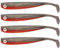 Zanderbait 16cm Törtel UV, Angelköder, Kunstköder, Zanderbait, Zanderköder, Softbait, Gummifisch, Gummiköder, Lieferumfang 4 Stück.