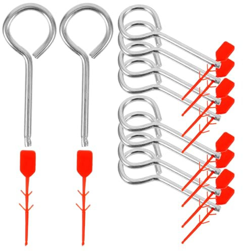 ARTIBETTER 10pcs Fire Extinguisher Lock Pins Pull Pins for Fire Equipment Essential Safety Locks for Businesses and Public Places Accessory
