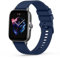 Oumida Bracelet Compatible avec Amazfit GTS 2 / Amazfit GTS 2 Mini, 20mm Sport Silicone Souple Bracelet pour Amazfit Bip 3 / Amazfit Bip U Pro, Bleu marine