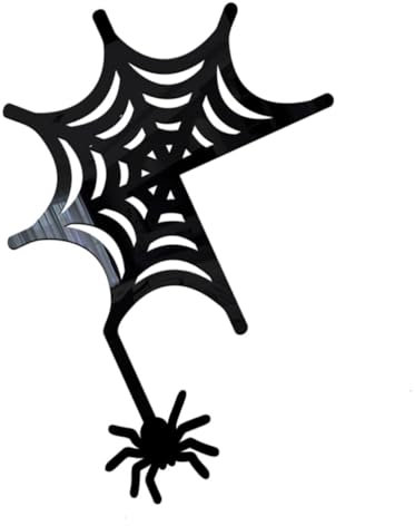 HOMSFOU Aufkleber halloween wanddeko halloween atmosphäre tapetenablöser swor gruseliges Wandtattoo Halloween-Fensterfolie wandbilder Schmücken Halloween-Wandtattoo Wandtattoo Spinne Acryl