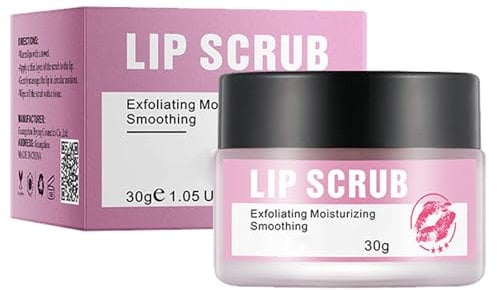 KOAHDE Gommage pour les Lèvres,Baume à Lèvres Anti-rides,Baume à Lèvres Naturel Baume à Lèvres,Lip Scrub,Peeling Naturel des Lèvres,Gommage Lèvres Hydratant,Gommage Lèvres Rides Fines